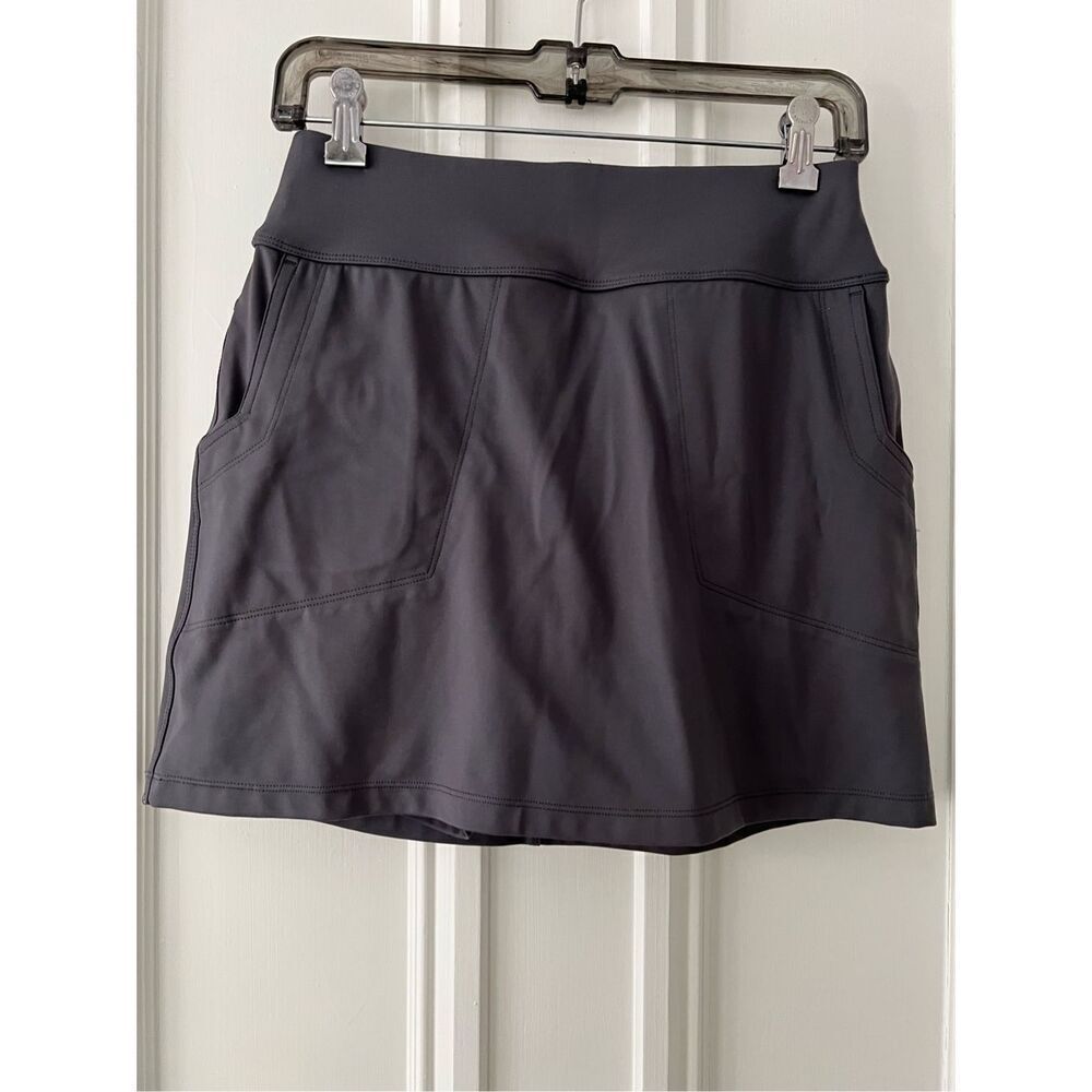 Royal Robbins charcoal gray mini skirt XS